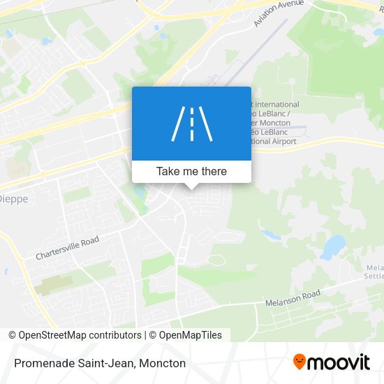 Promenade Saint-Jean map