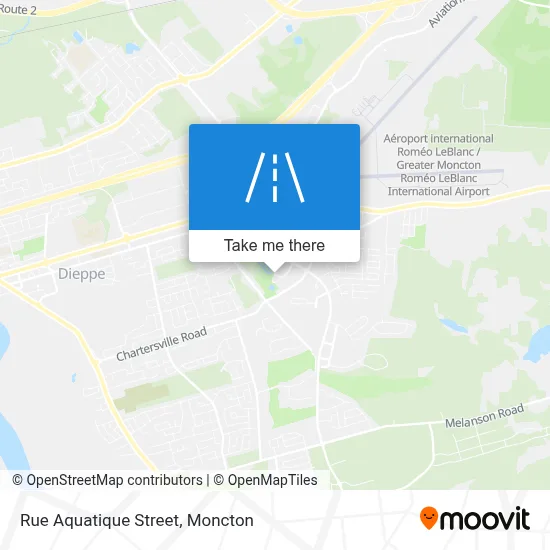 Rue Aquatique Street map
