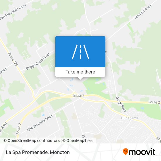 La Spa Promenade map