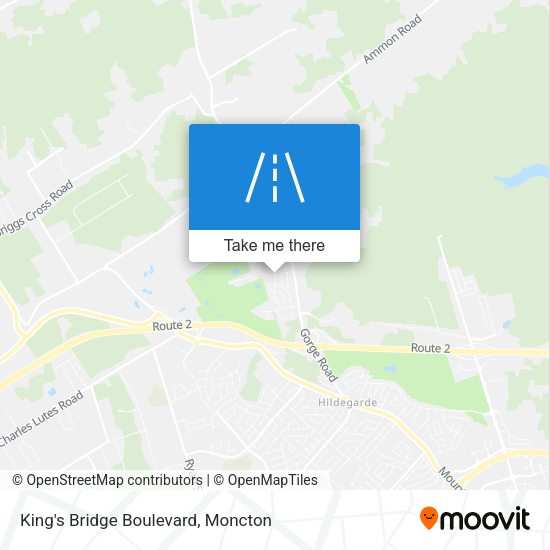 King's Bridge Boulevard map