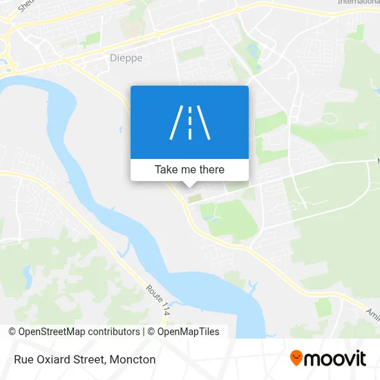 Rue Oxiard Street map