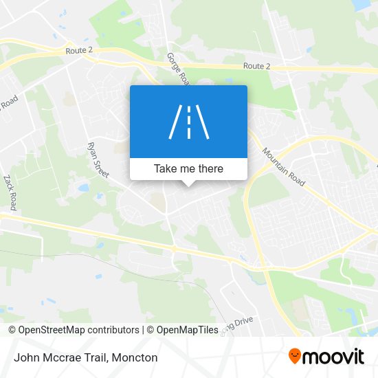 John Mccrae Trail plan