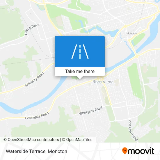 Waterside Terrace map