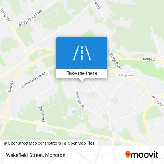 Wakefield Street map
