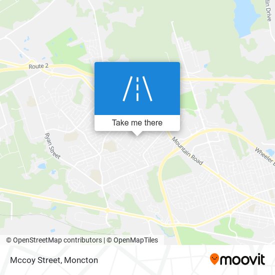 Mccoy Street map