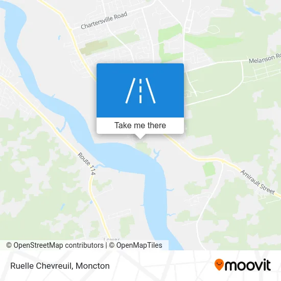 Ruelle Chevreuil map