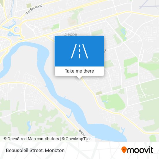 Beausoleil Street map