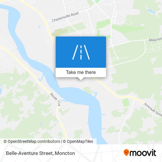 Belle-Aventure Street map