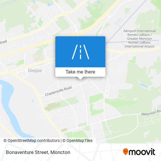 Bonaventure Street map