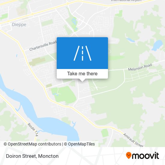 Doiron Street map