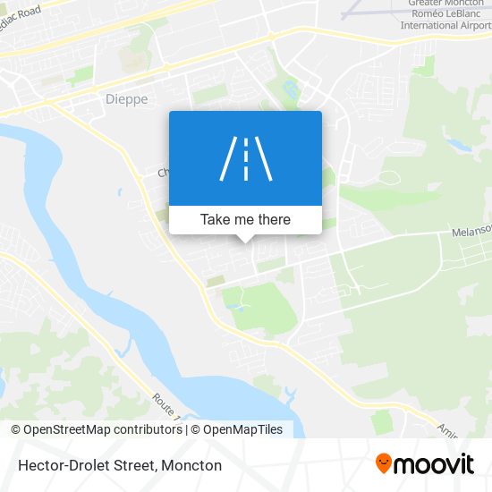 Hector-Drolet Street map