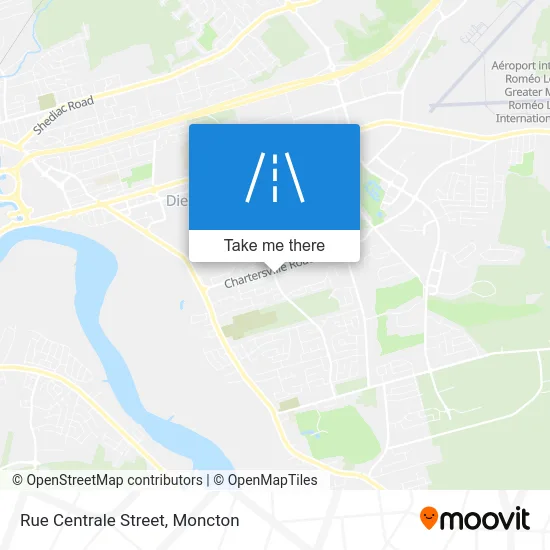 Rue Centrale Street map