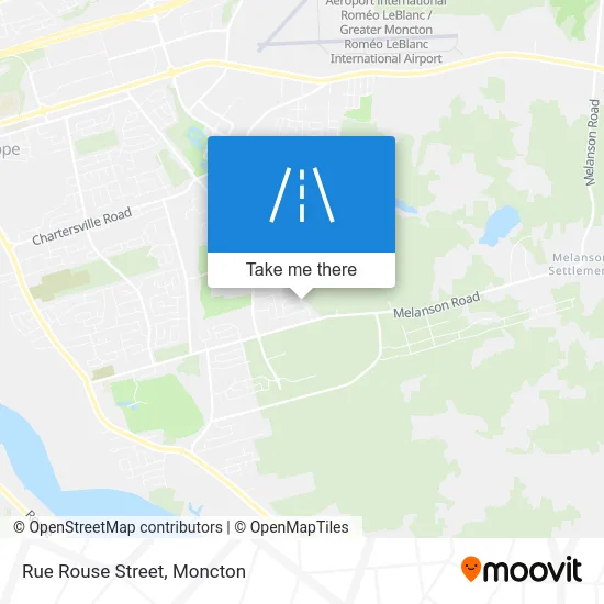 Rue Rouse Street map