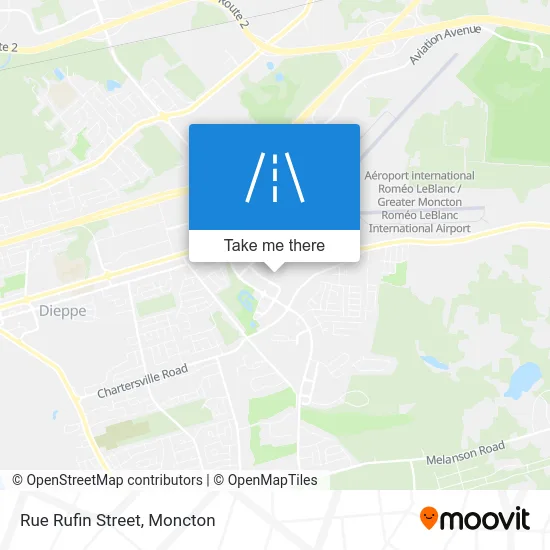 Rue Rufin Street map