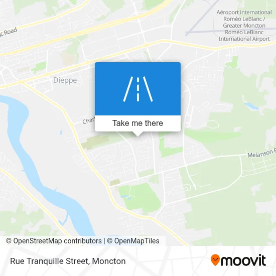 Rue Tranquille Street map