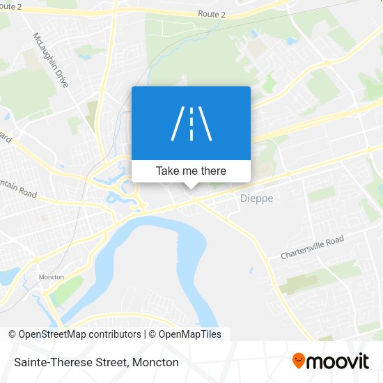 Sainte-Therese Street plan