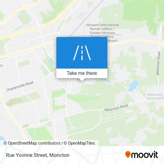 Rue Yvonne Street plan
