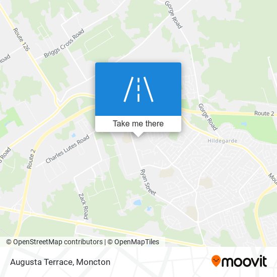 Augusta Terrace map