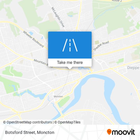 Botsford Street map
