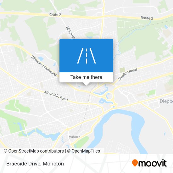 Braeside Drive map