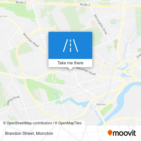Brandon Street map