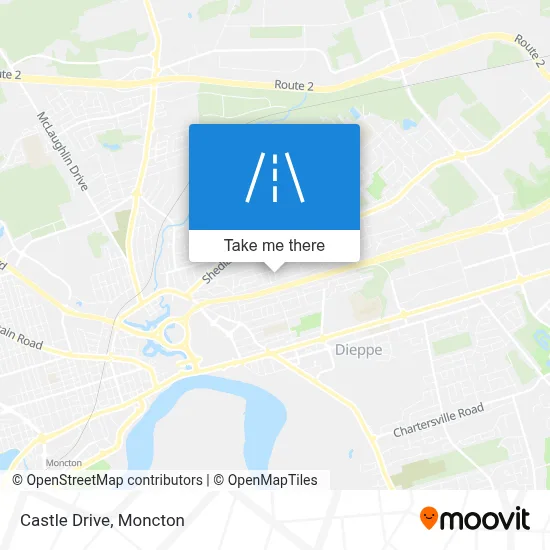 Castle Drive map