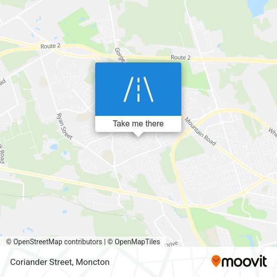 Coriander Street plan