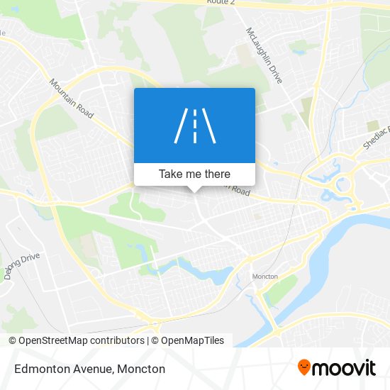 Edmonton Avenue map