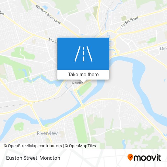 Euston Street map