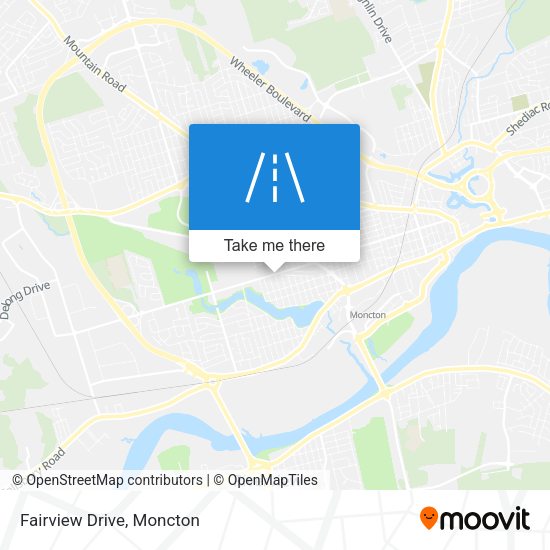 Fairview Drive map