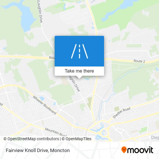 Fairview Knoll Drive map