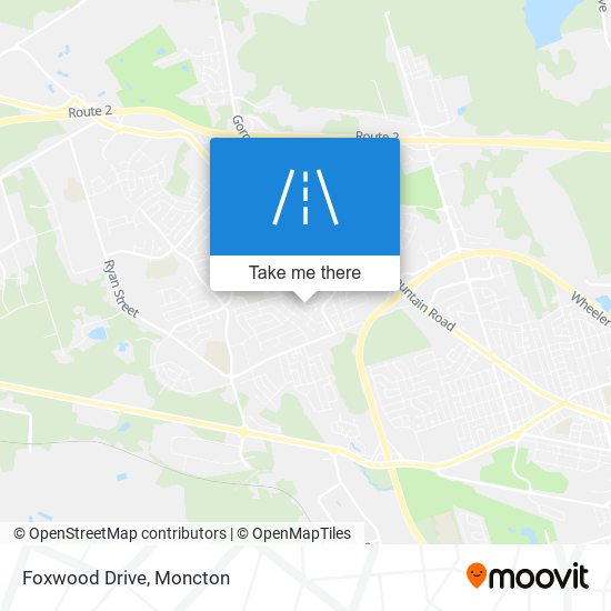 Foxwood Drive map