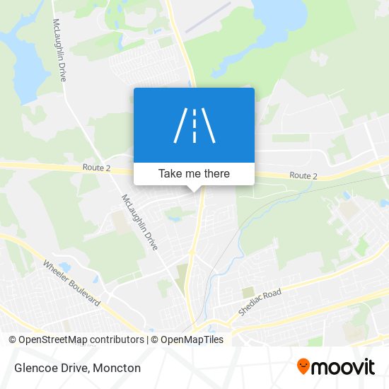 Glencoe Drive map