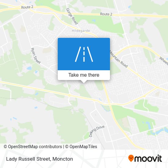 Lady Russell Street plan