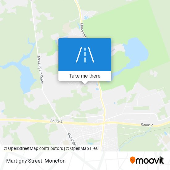Martigny Street map