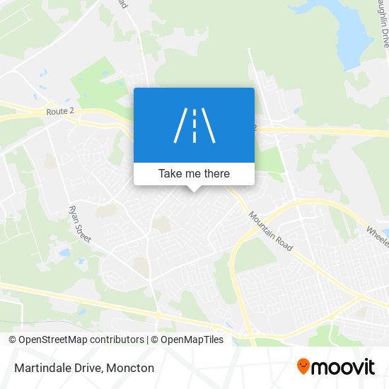 Martindale Drive map