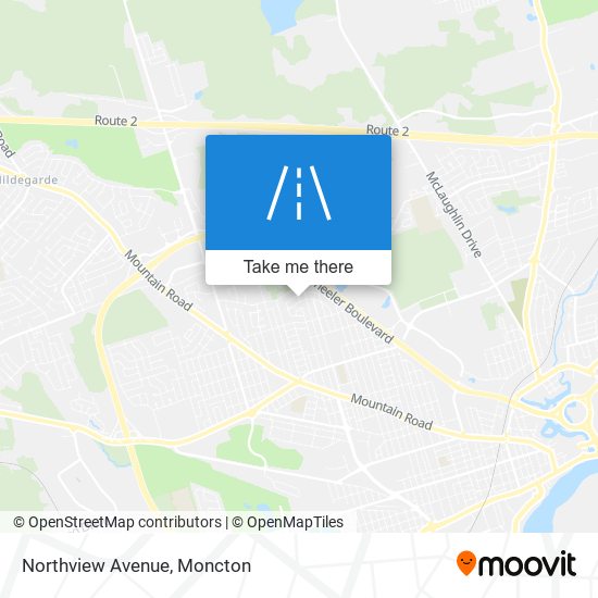 Northview Avenue map