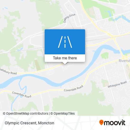 Olympic Crescent map