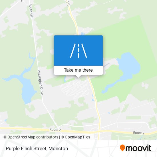 Purple Finch Street map