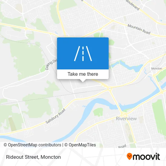 Rideout Street map