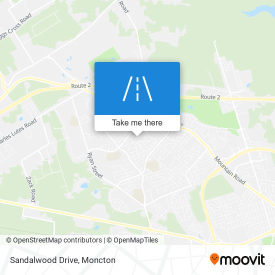 Sandalwood Drive map