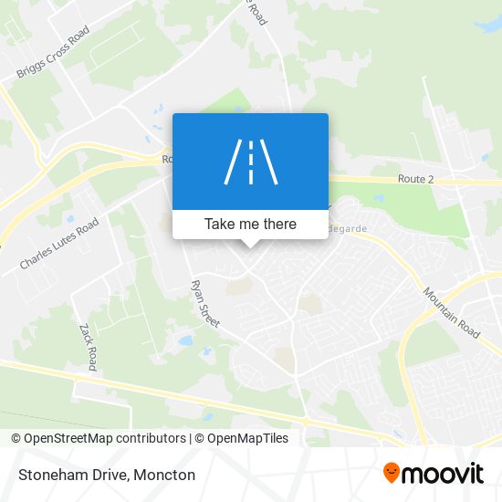 Stoneham Drive map