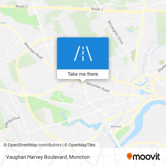 Vaughan Harvey Boulevard map