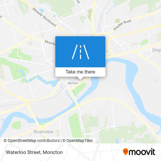 Waterloo Street map