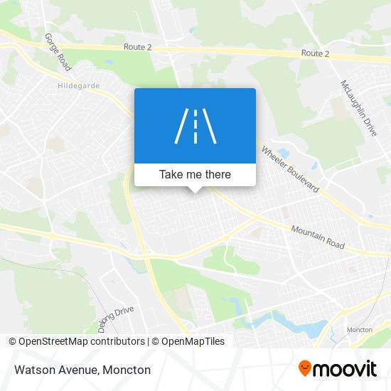Watson Avenue map