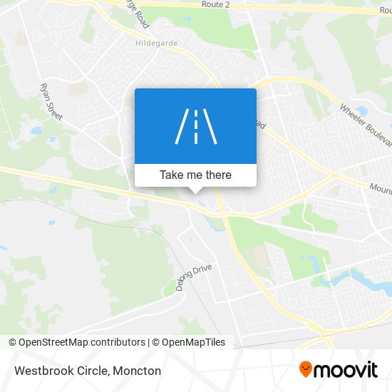 Westbrook Circle map
