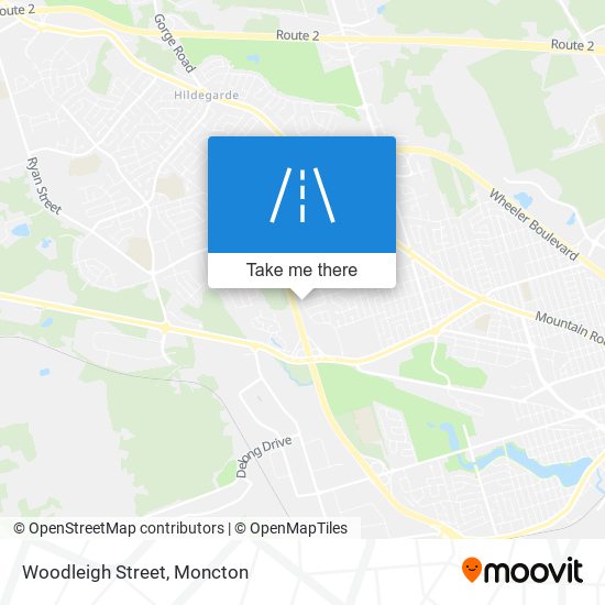 Woodleigh Street map
