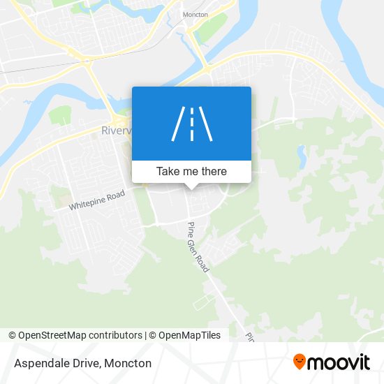 Aspendale Drive map