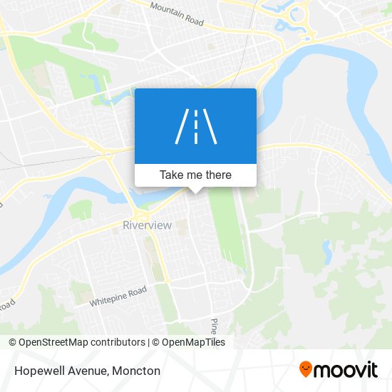Hopewell Avenue map