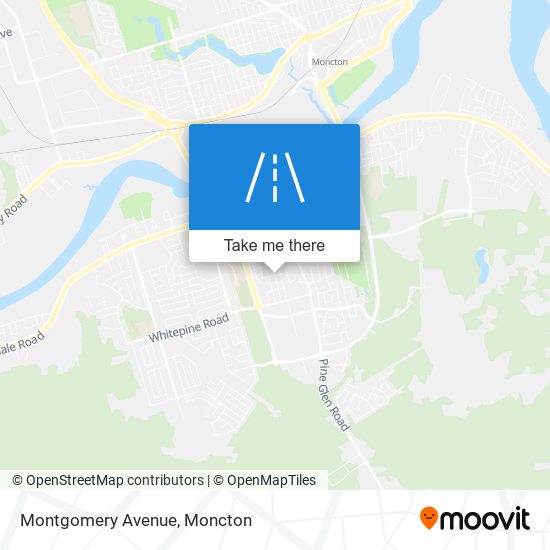 Montgomery Avenue map